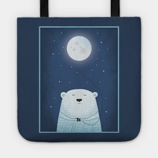 Good Night Light Polar Bear Tote