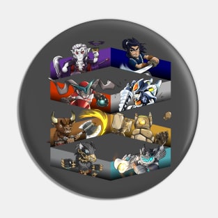 Battle Brawlhalla Legends Pin