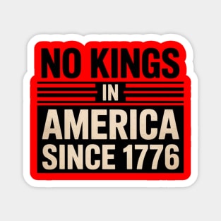 No-Kings-In-America Magnet