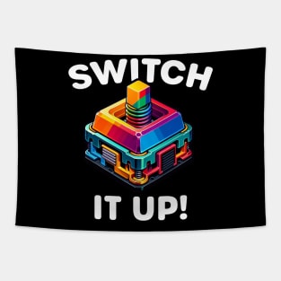 Mechanical Keyboard Enthusiast - Switch It Up Design Tapestry