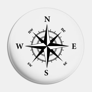 Compass Rose (Extra edition) Pin