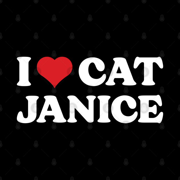 I Heart Cat Janice by Emma