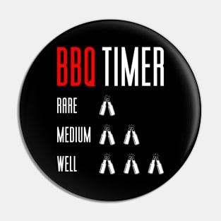 BBQ Timer - Mens Barbecue Beer Grilling Pin