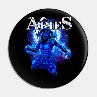 Aries Man Pin