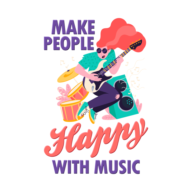 Make People Happy with Music by simplecreatives