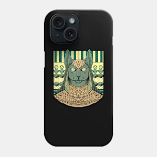 Bastet Egyptian Cat Goddess Phone Case