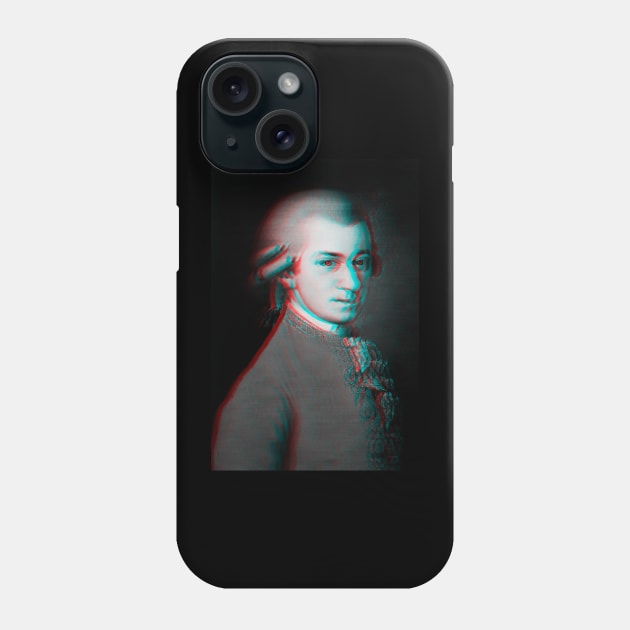 Wolfgang Amadeus Mozart Phone Case by TheMusicophile