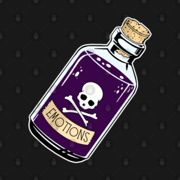 Discover Emotions - Tattoo inspired Poison Bottle - Emotions - T-Shirt