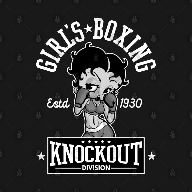 BETTY BOOP BOXING by KERZILLA