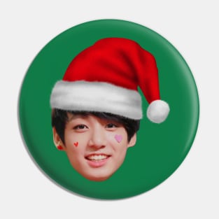 Jungkook Christmas Pin