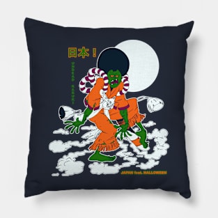 Japan  feat. Halloween - Kabuki Pillow