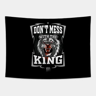 Dont mess with the King Tapestry