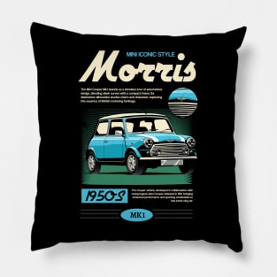 Morris 1959 Mini Cooper Pillow