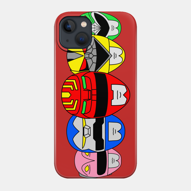 Galaxy Helms - Power Rangers - Phone Case