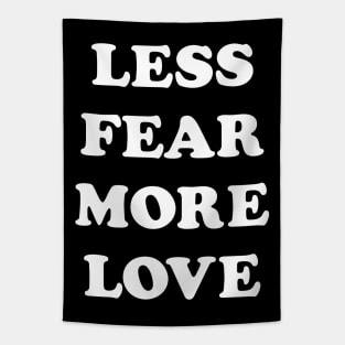 More Love Less Hate Tapestry