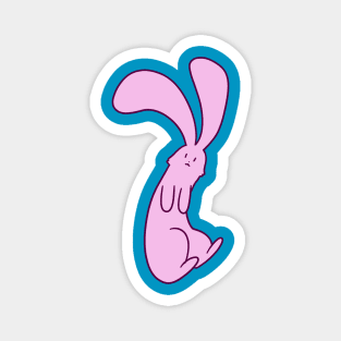 Pink Bunny Magnet