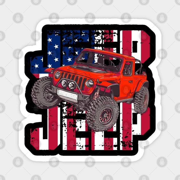 Jeep Magnet by RUS