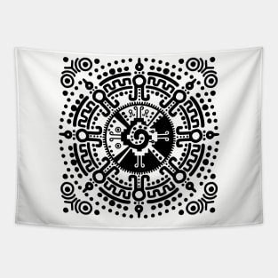 Hunab Ku Mayan symbol Tapestry