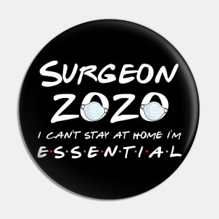 Surgeon 2020 Quarantine Gift Pin