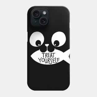 Treat Yourself Kitty Phone Case