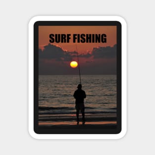 Surf fishing Magnet