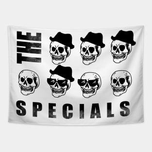 The Specials skulls illustration design Tapestry