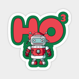 HO3 Christmas Droid is Here For the Holidays Magnet