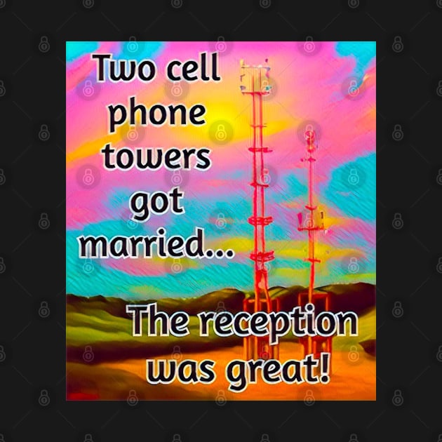 Cell Tower Marriage by StewStudio