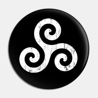 Triskelion Symbol Pin