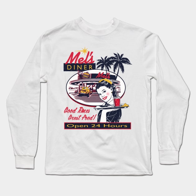 Diner Graphic Oversized T-Shirt