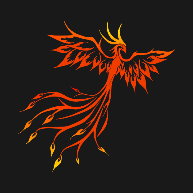 Flying Phoenix by CeeGunn