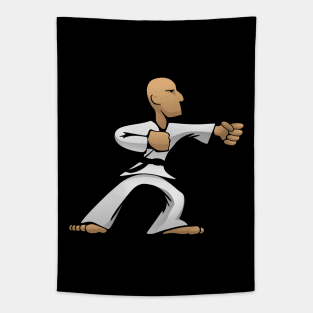 Cool Martial Arts Dude Tapestry