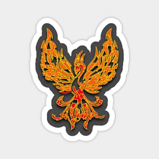 Tattoo Phoenix Magnet