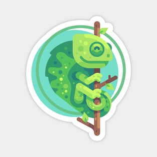 Chameleon on branch Magnet