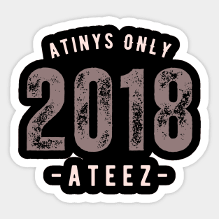 Ateez Sticker for Sale by isadorachr