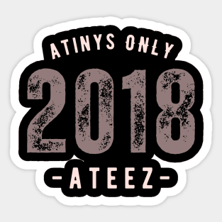 Ateez Guerrilla Cassette Sticker for Sale by puki-ycdi