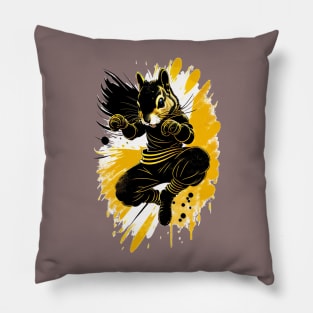 Shadow Fighter - The Ninja Squirrel Pillow