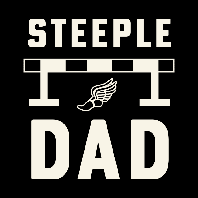 Steeplechase Runner Steeple Dad Track and Field by PodDesignShop