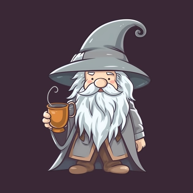 Magic but first coffee! by Brilliant Tee Shop