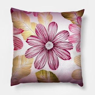 Floralgraph Pillow
