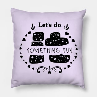 Adult mature funny valentines quote. 18+ Pillow