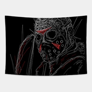 JASON VOO RHES SKETCH Tapestry