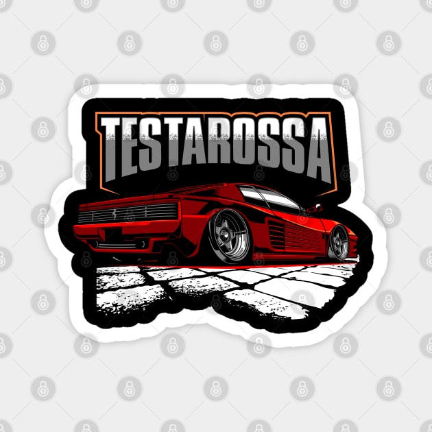 Ferrari Testarosa Red Magnet by aredie19