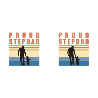 Proud Stepdad - Fathers Day T-Shirt