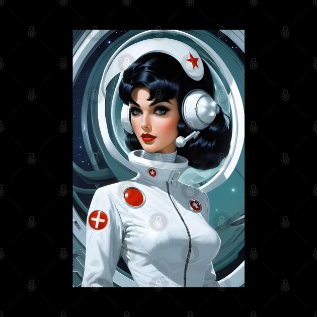 Beautiful Space age Nurse by Spaceboyishere