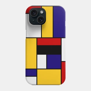 Mondrian De Stijl Phone Case