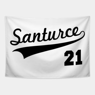 Santurce 21 Puerto Rican Baseball Puerto Rico Cangrejeros Tapestry