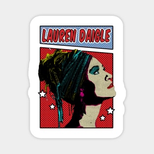 Lauren Daigle Pop Art Comic Style Magnet