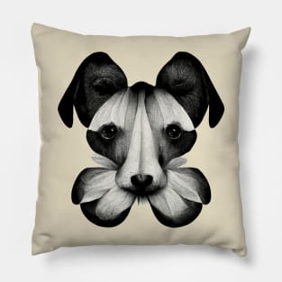 Flowering dog series Pillow