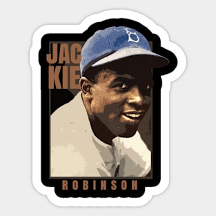 42 Jackie Robinson Sticker for Sale by bosoxicated